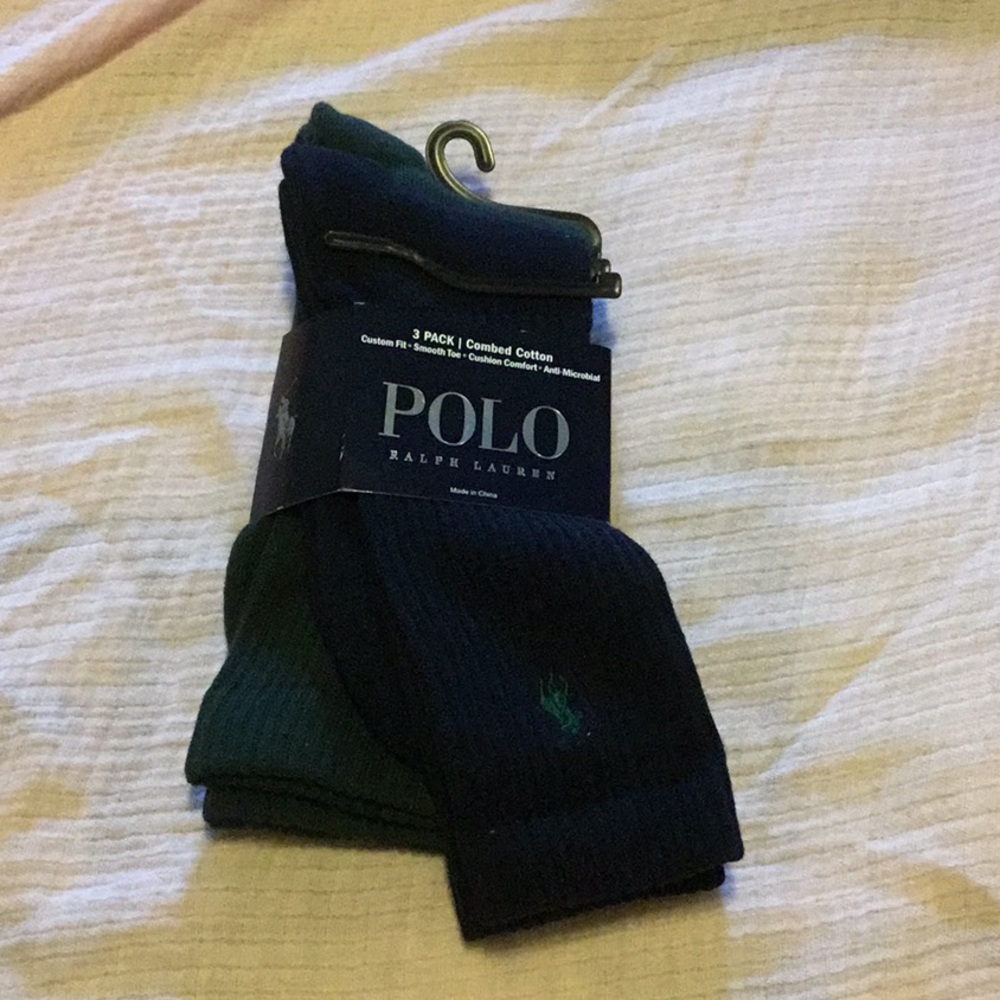 NWT 2 Polo Ralph Lauren Socks